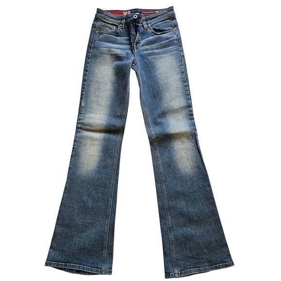 Guess Women's Stretch Denim Jeans  Size 28 Bootcut Retro Vibes - Picture 1 of 11